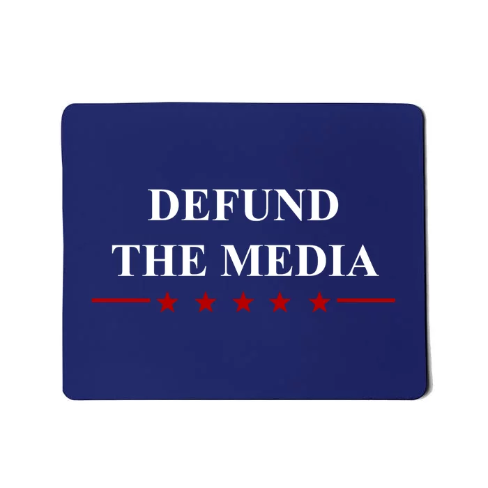 Defund The Media USA Star Mousepad