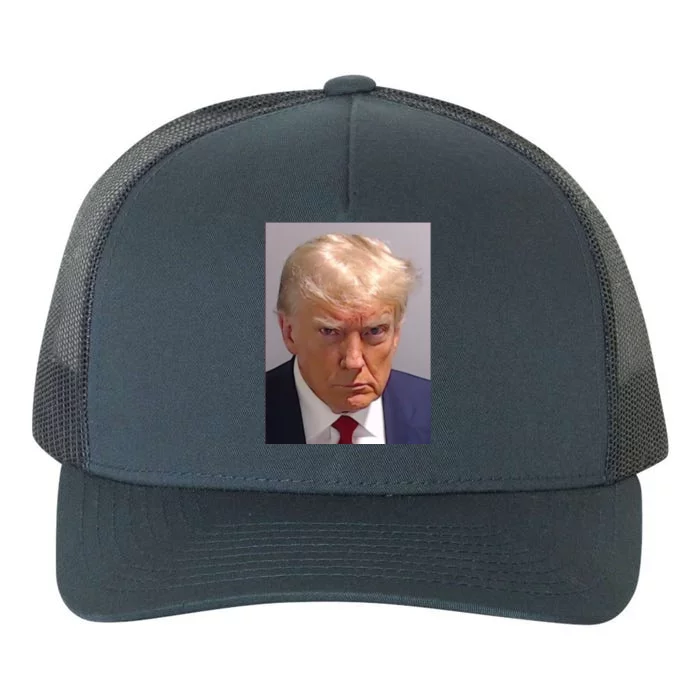 Donald Trump Mugshot Yupoong Adult 5-Panel Trucker Hat