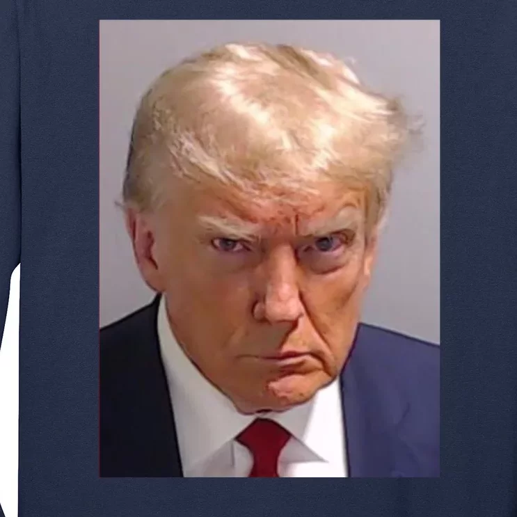 Donald Trump Mugshot Long Sleeve Shirt