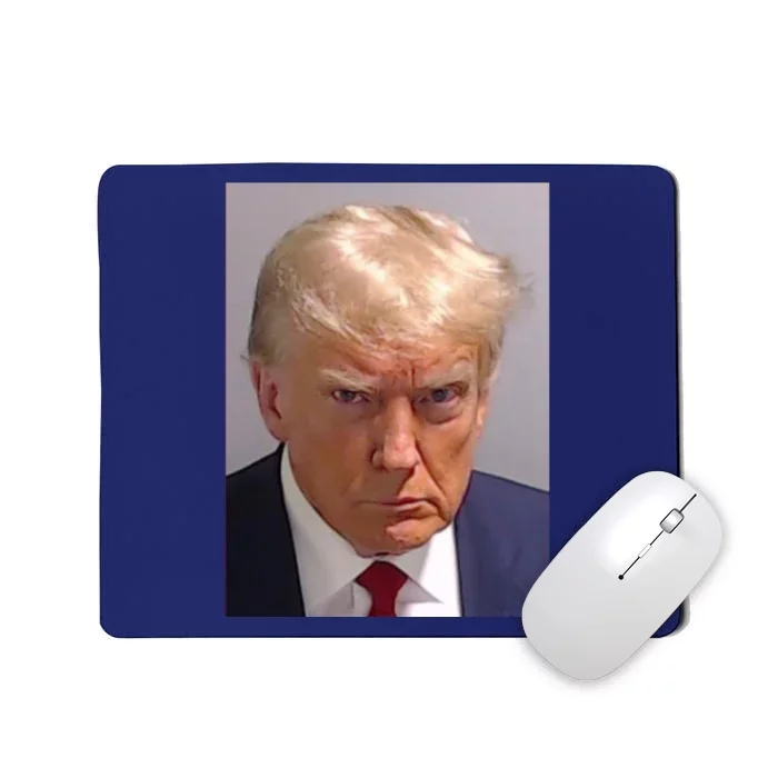 Donald Trump Mugshot Mousepad