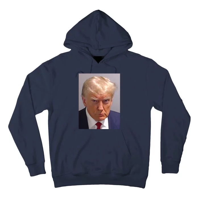 Donald Trump Mugshot Tall Hoodie