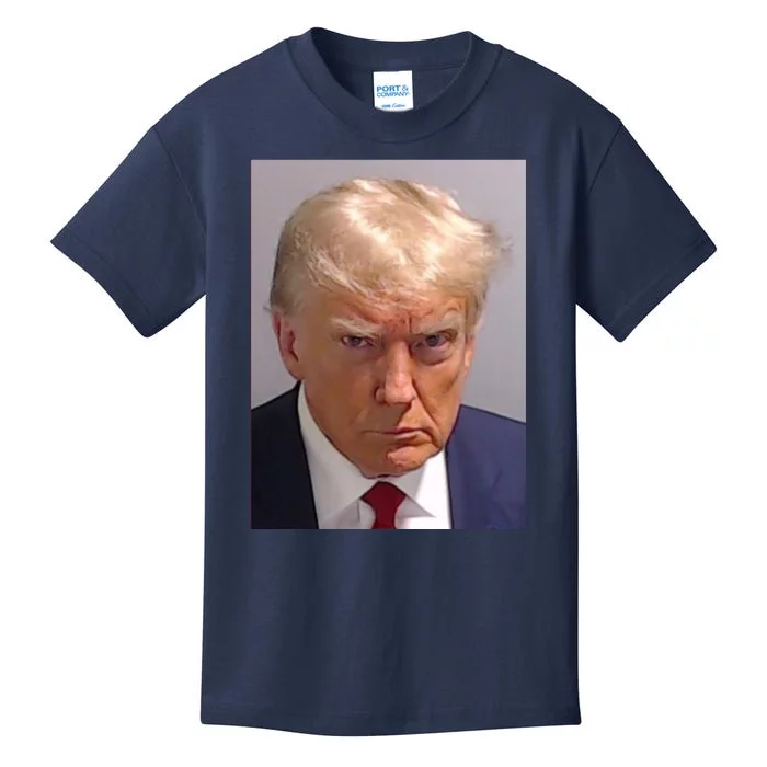 Donald Trump Mugshot Kids T-Shirt