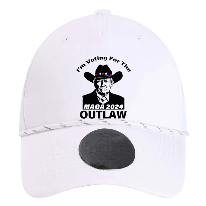 Donald Trump Maga IM Voting For The Outlaw 2024 President Performance The Dyno Cap