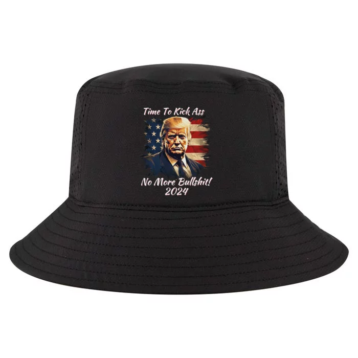 Donald Trump My President 2024 America Mug Shot Flag Funny Cool Comfort Performance Bucket Hat