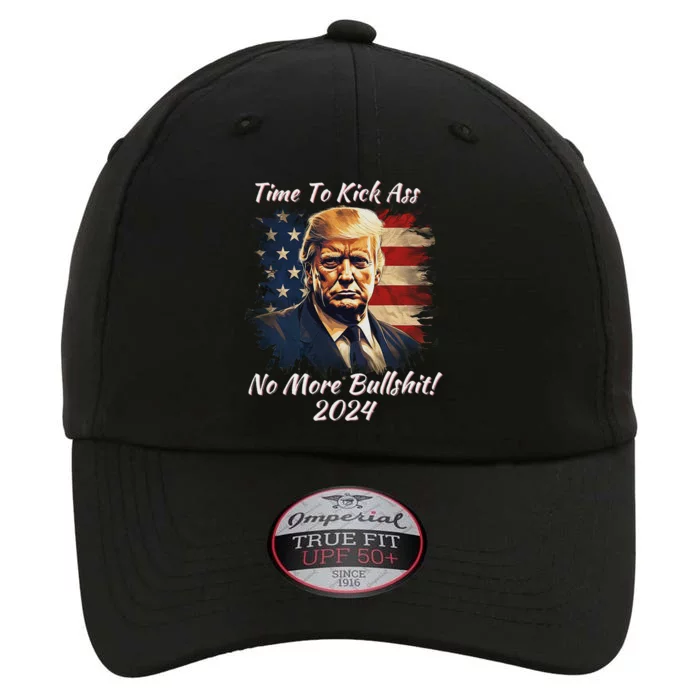 Donald Trump My President 2024 America Mug Shot Flag Funny The Original Performance Cap