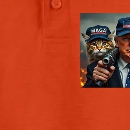 Donald Trump Make Cats Safe Again Red Hat 2024 Debate Dry Zone Grid Performance Polo