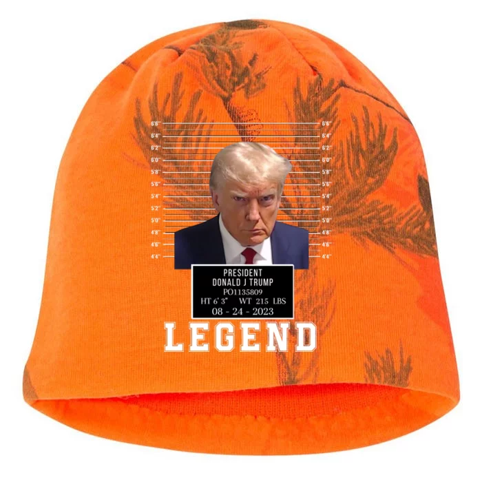 Donald Trump Mug Shot Trump Mugshot 2024 Donald Trump Legend Free Donald Trump Kati - Camo Knit Beanie