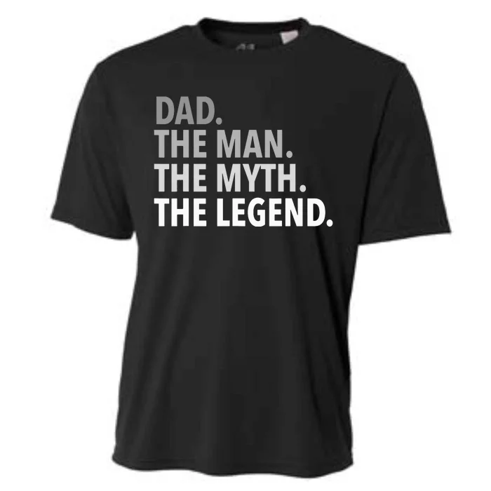 DAD THE MAN THE MYTH THE LEGEND, Father's Day Cooling Performance Crew T-Shirt