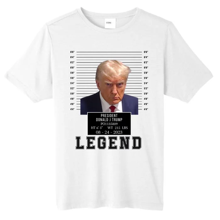 Donald Trump Mug Shot Donald Trump Legend Free Donald Trump Mugshot 2024 ChromaSoft Performance T-Shirt