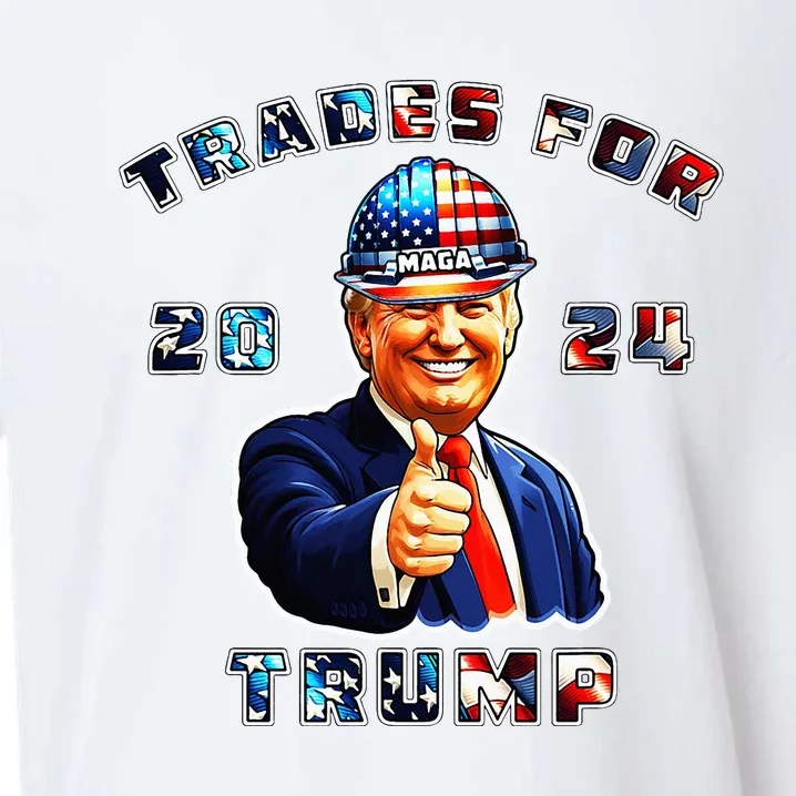 Donald Trump Maga IM Voting Trades For Trump 2024 Sueded Cloud Jersey T-Shirt