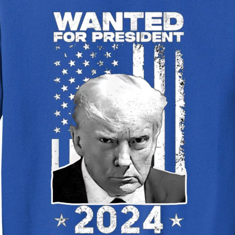 Donald Trump Mug Shot Wanted For U.S. President 2024 Sweatshirt