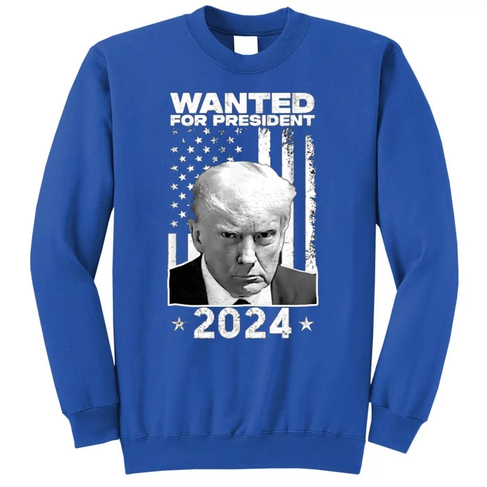 Donald Trump Mug Shot Wanted For U.S. President 2024 Sweatshirt