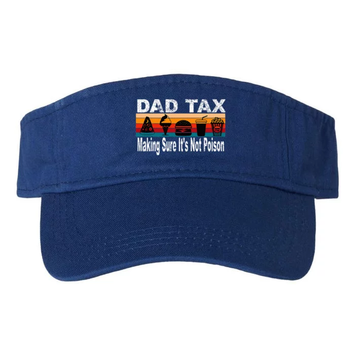 Dad Tax Making Sure ItS Not P.O.I.S.O.N Valucap Bio-Washed Visor