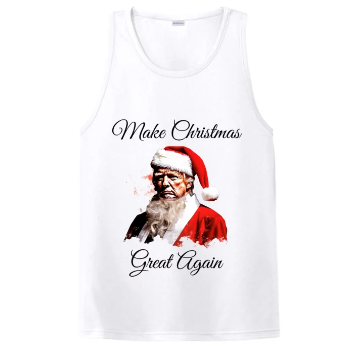 Donald Trump Make Christmas Great Again Christmas | Festive Holiday Performance Tank