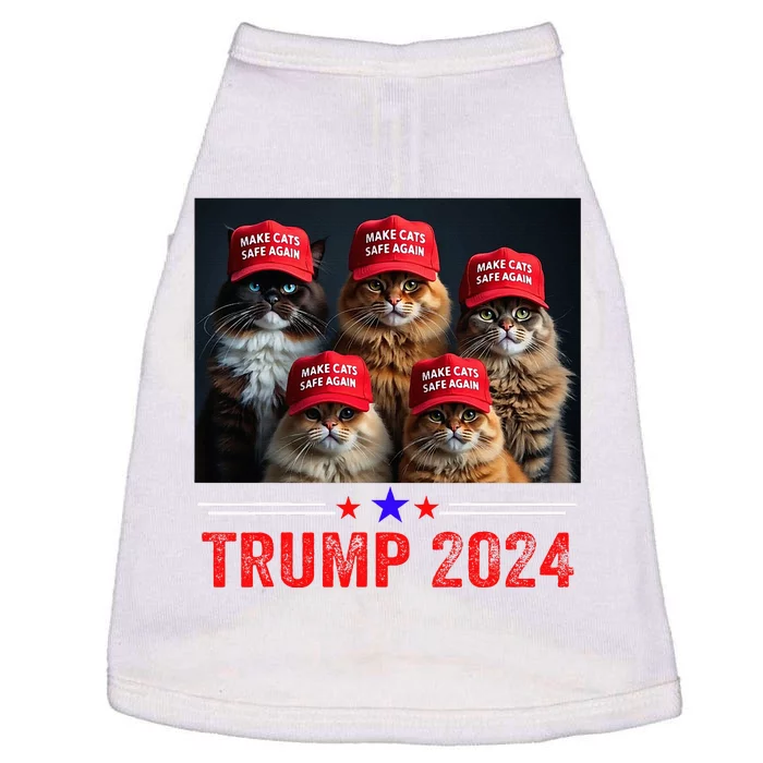 Donald Trump Make Cats Safe Again Trump 2024 Doggie Tank