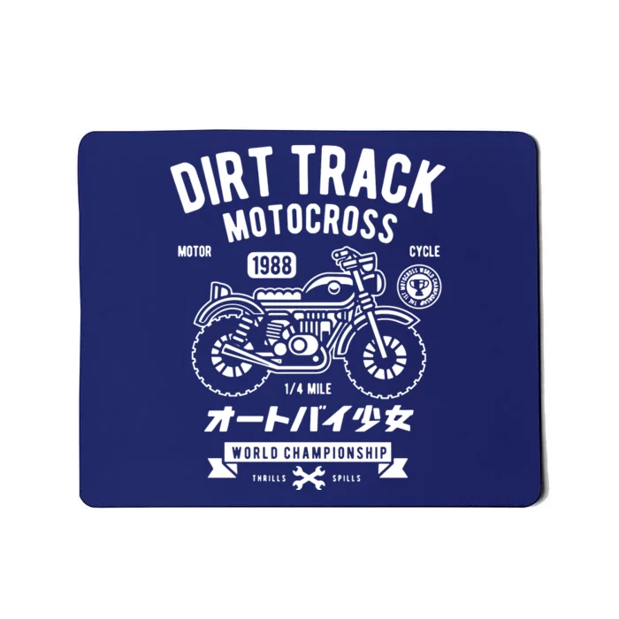 Dirt Track Motocross Classic Mousepad