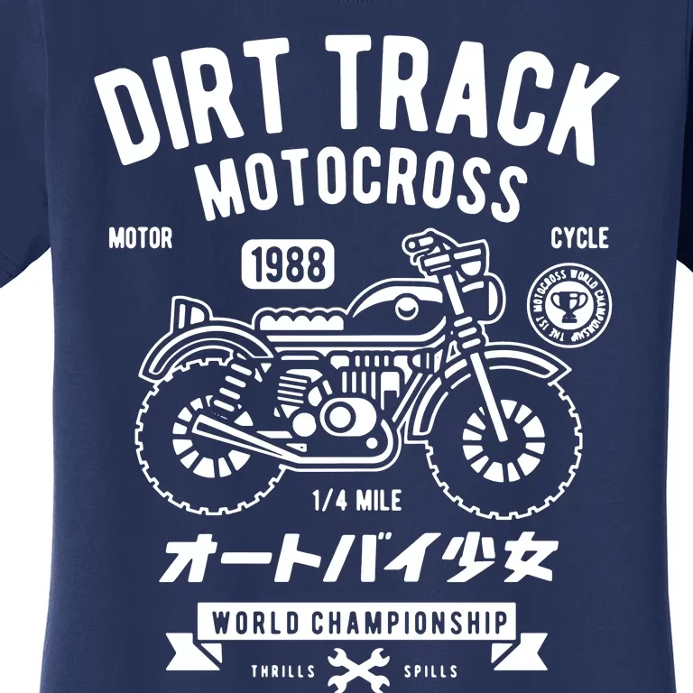 Dirt Track Motocross Classic Women's T-Shirt