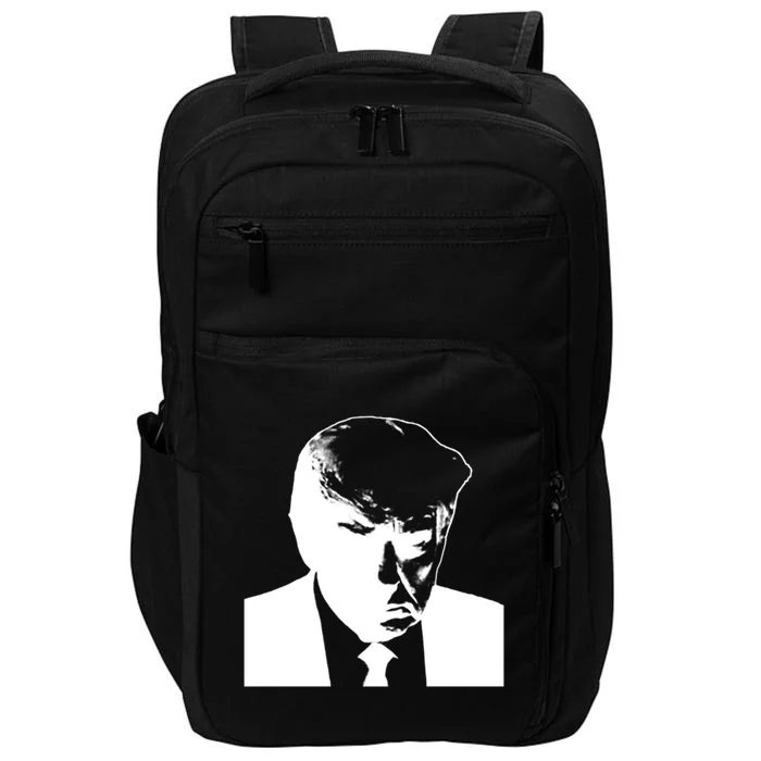 Donald Trump Mug Shot President 2024 Gift Impact Tech Backpack