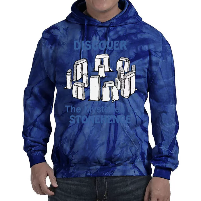 Discover The Mysteries Of Stonehenge Tie Dye Hoodie