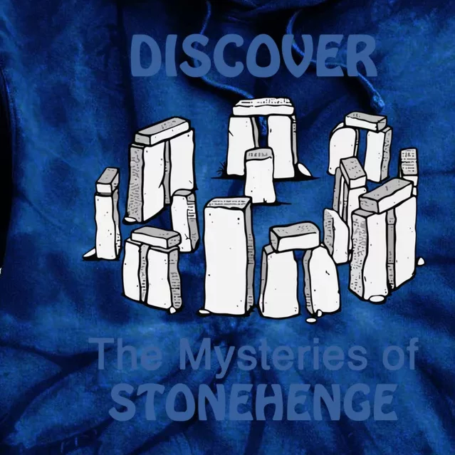 Discover The Mysteries Of Stonehenge Tie Dye Hoodie