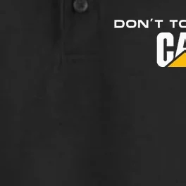 Dont Touch My CAT Operator Driver Fan Caterpillar Dry Zone Grid Performance Polo