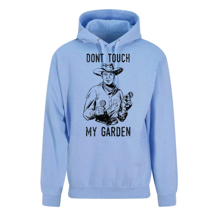 DonT Touch My Garden Funny Gardening Unisex Surf Hoodie