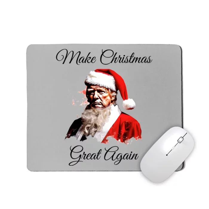 Donald Trump Make Christmas Great Again Christmas Festive Holiday Mousepad