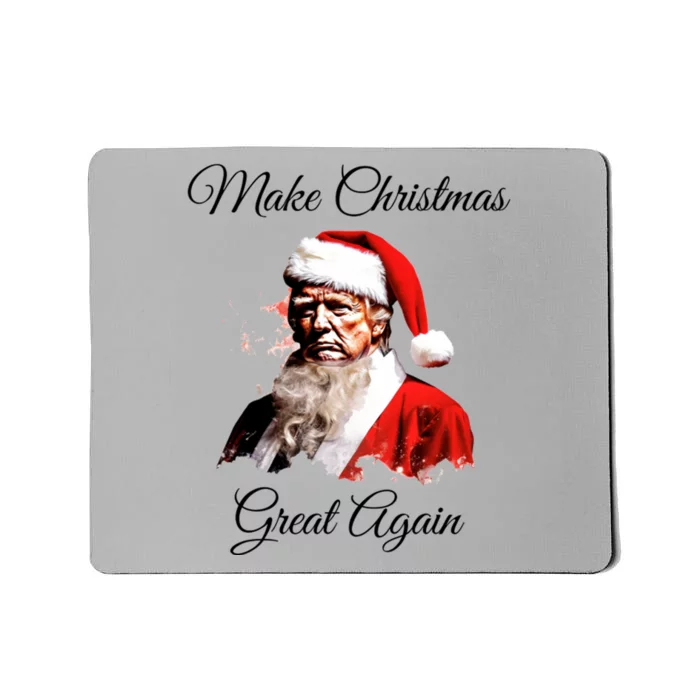 Donald Trump Make Christmas Great Again Christmas Festive Holiday Mousepad