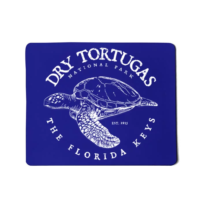 Dry Tortugas National Park Florida Keys Scuba Diving Turtle Gift Mousepad