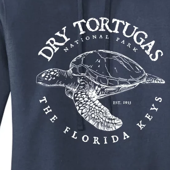 Dry Tortugas National Park Florida Keys Scuba Diving Turtle Gift Women's Pullover Hoodie