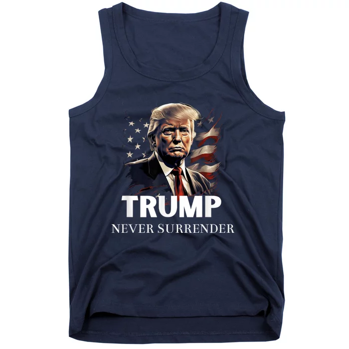 Donald Trump Never Surrender August 24 2024 Tank Top