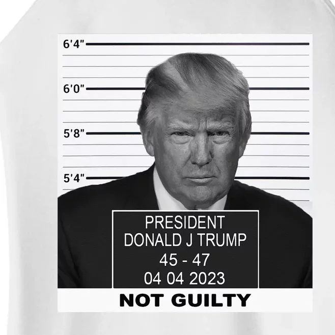 Donald Trump Not Guilty Long . Women’s Perfect Tri Rocker Tank