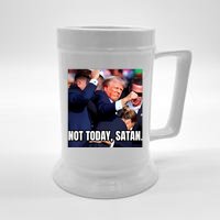 Donald Trump Not Today Satan Beer Stein