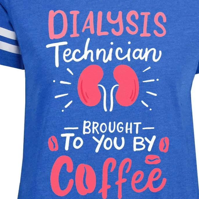 Dialysis Technician Nephrology Tech Gifts Enza Ladies Jersey Football T-Shirt