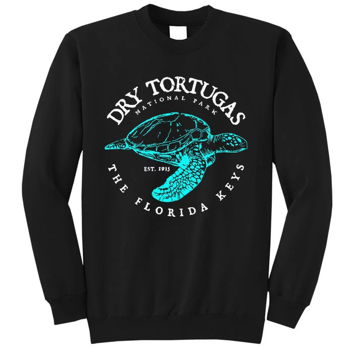 Dry Tortugas National Park Florida Keys Scuba Diving Turtle Tall Sweatshirt