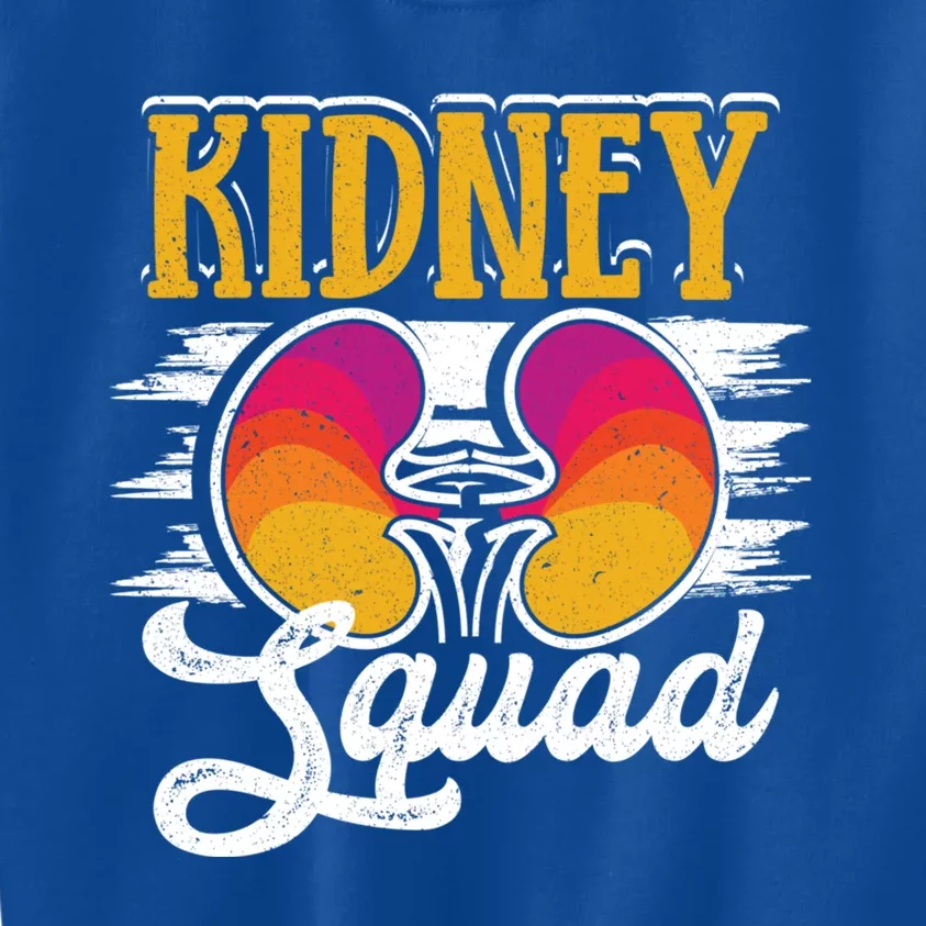 Dialysis Tech Nephrology Nurse Ney Squad Team Great Gift Kids Sweatshirt