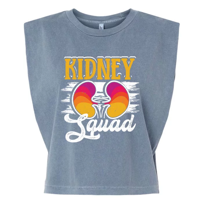 Dialysis Tech Nephrology Nurse Ney Squad Team Great Gift Garment-Dyed Women's Muscle Tee