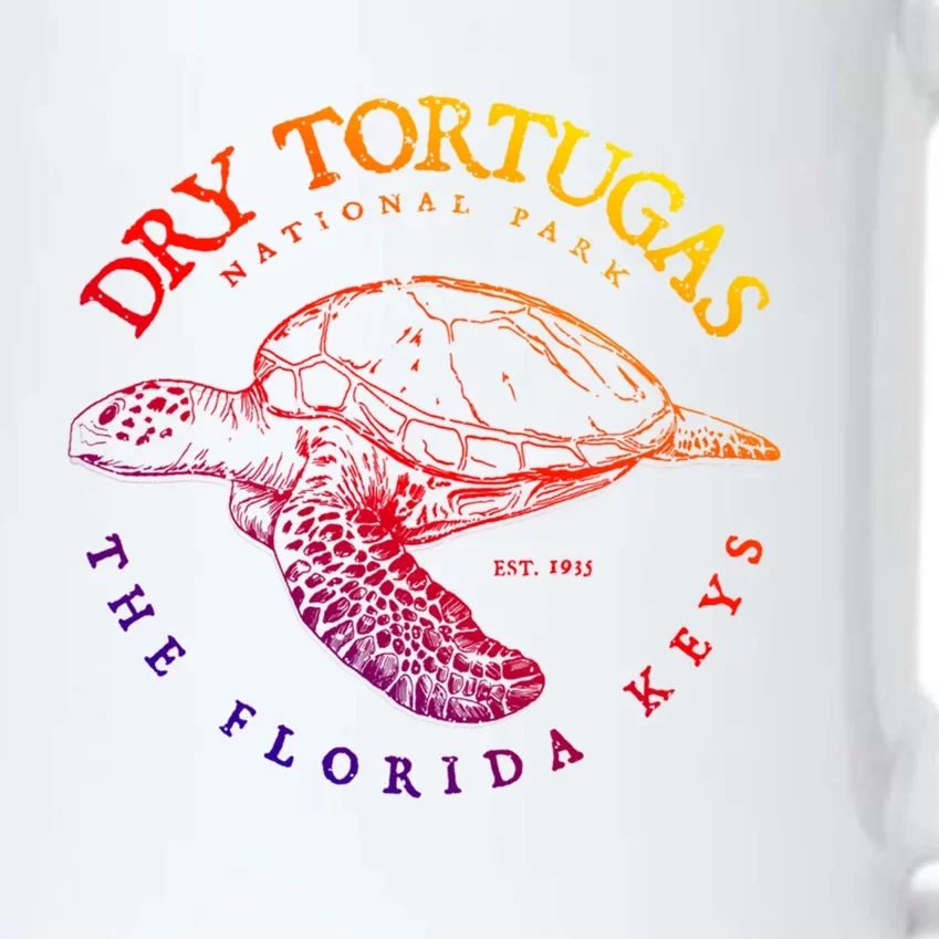 Dry Tortugas National Park Florida Keys Scuba Diving Turtle Cute Gift Black Color Changing Mug