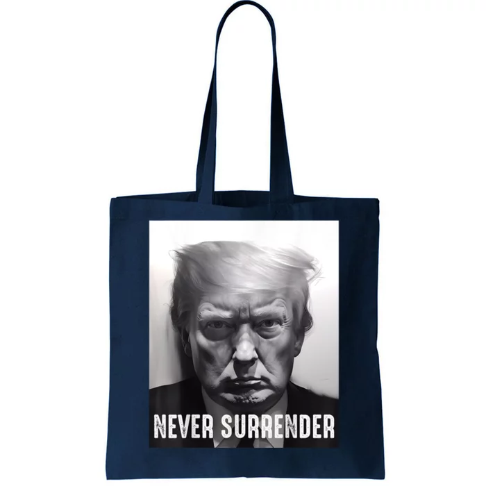 Donald Trump Never Surrender August 24 2024 Tote Bag