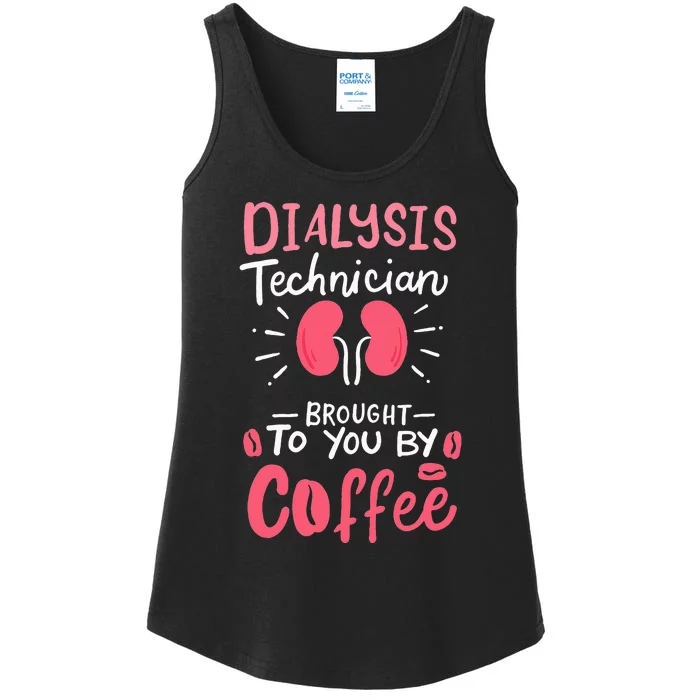 Dialysis Technician Nephrology Tech Gifts Ladies Essential Tank