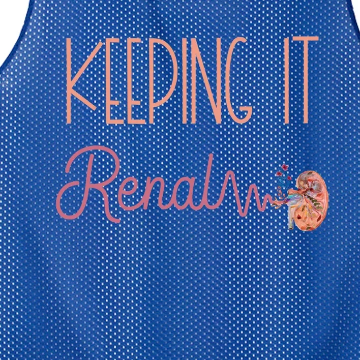 Dialysis Technician Ney Keeping It Renal Nephrology Nurse Gift Mesh Reversible Basketball Jersey Tank