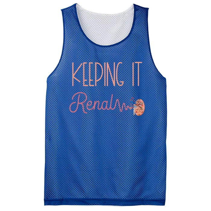 Dialysis Technician Ney Keeping It Renal Nephrology Nurse Gift Mesh Reversible Basketball Jersey Tank