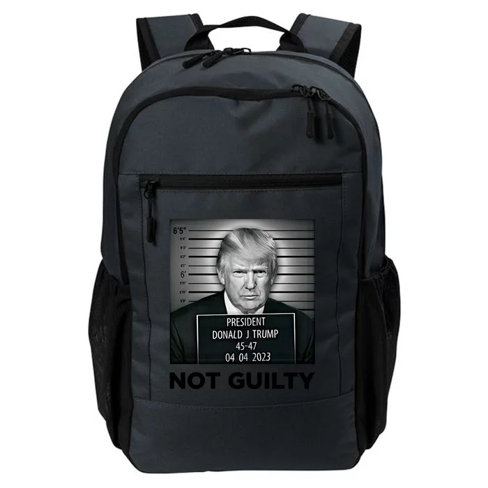 Donald Trump Not Guilty Free Trump Funny Pro Trump Suppor Daily Commute Backpack