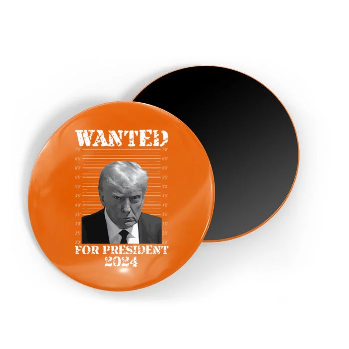 Donald Trump Not Guilty Mug Shot 2024 Wanted For President Magnet