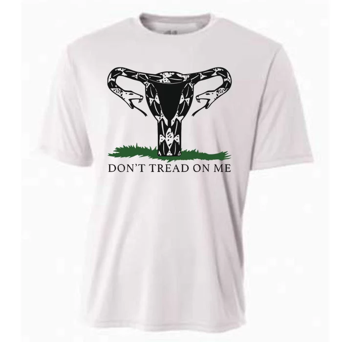 DonT Tread On Me Uterus Snake Protect Roe V Wade Cooling Performance Crew T-Shirt