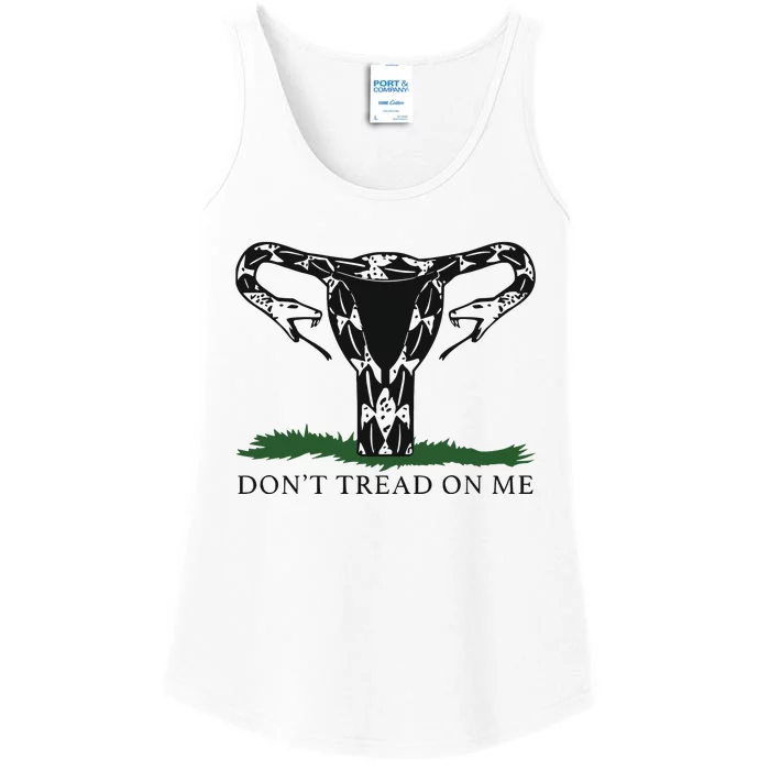 DonT Tread On Me Uterus Snake Protect Roe V Wade Ladies Essential Tank