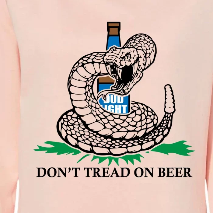 Dont Tread On Beer Funny Patriot America Usa Freedom Lover Gift Womens California Wash Sweatshirt