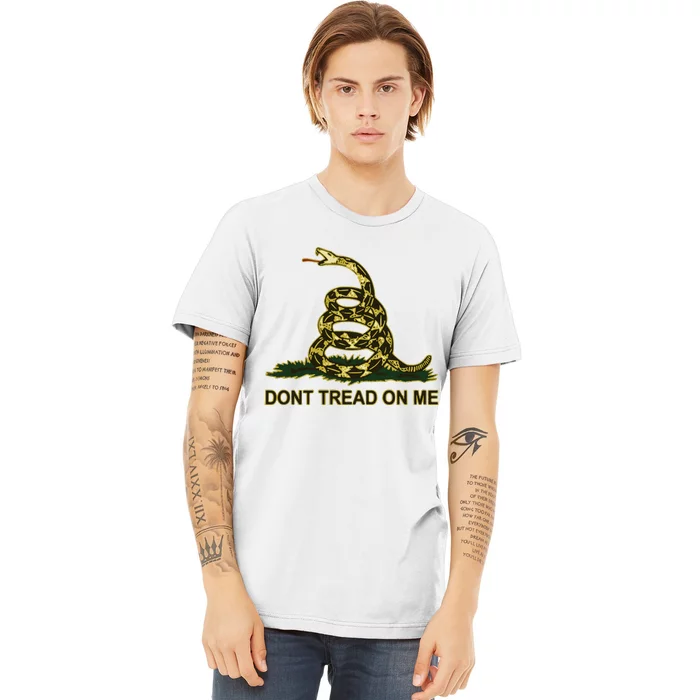 Don’t Tread On Me Gadsden Flag Premium T-Shirt