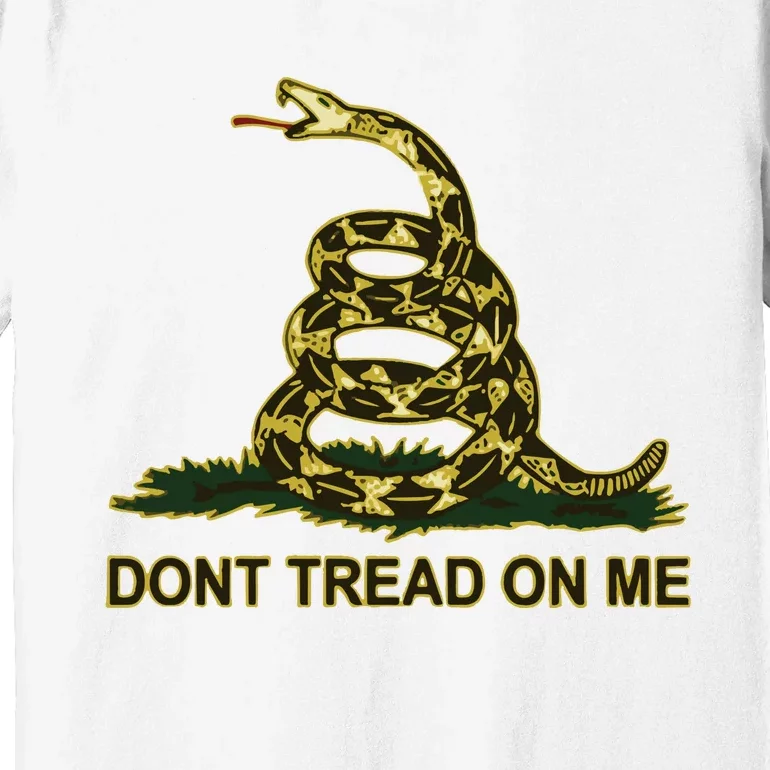 Don’t Tread On Me Gadsden Flag Premium T-Shirt