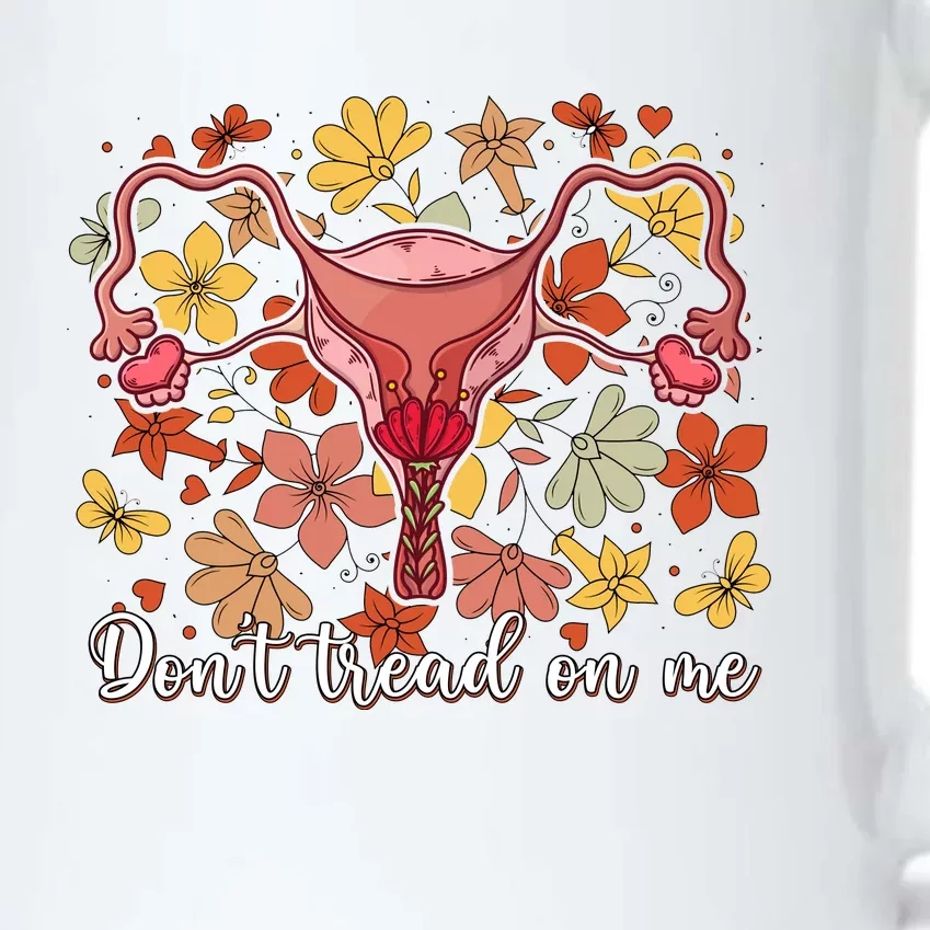 Don’t Tread On Me Uterus Feminist Human Rights Black Color Changing Mug